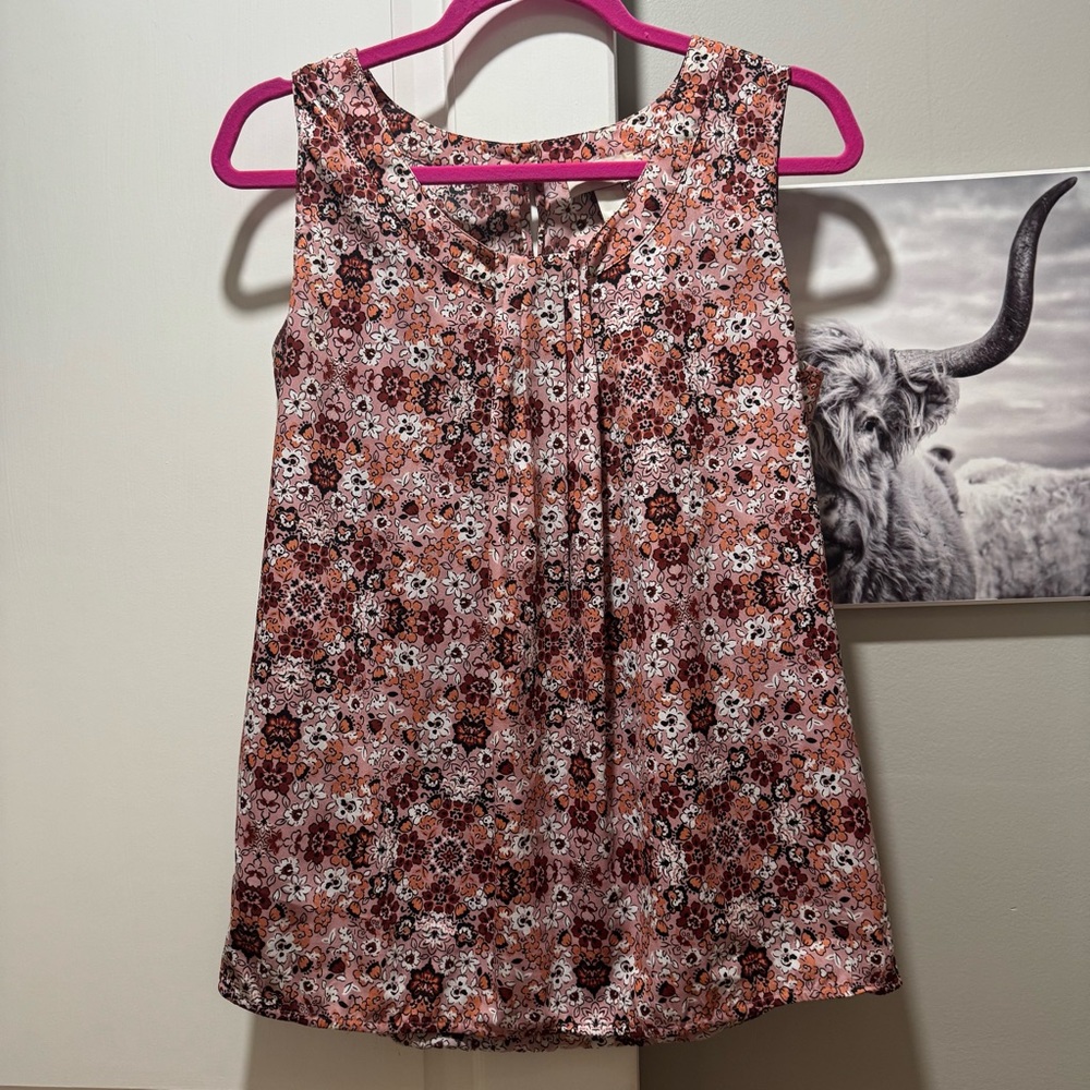 Loft tank top blouse